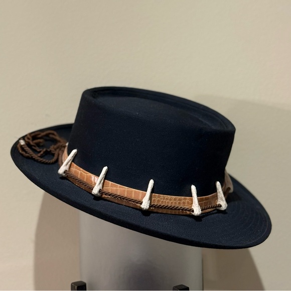 Crocodile Dundee Style Hat, Size Large - Picture 3 of 7